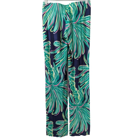 Lilly Pulitzer Sz XS GEORGIA MAY Bold Print Palazzo Pants - Picture 5 of 9
